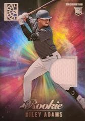 Riley Adams #RM-RA Baseball Cards 2022 Panini Capstone Rookie Materials Prices