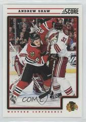 Andrew Shaw Hockey Cards 2012 Score Prices