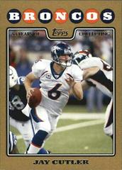 Jay Cutler #9 Football Cards 2008 Topps Prices
