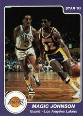 Magic Johnson #172 Basketball Cards 1985 Star Prices