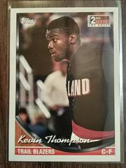 Kevin Thompson #380 Basketball Cards 1993 Topps Prices