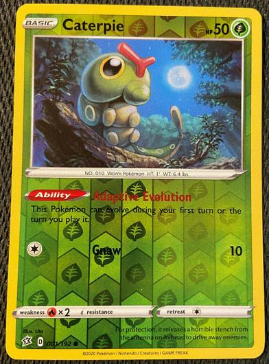 Caterpie [Reverse Holo] #1 Cover Art