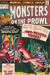 Monsters on the Prowl #26 (1973) Comic Books Monsters on the Prowl Prices