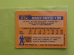 Card 27 Reverse | Ozzie Smith Baseball Cards 1991 Topps Micro
