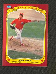 John Tudor #122 Baseball Cards 1986 Fleer Star Stickers Prices