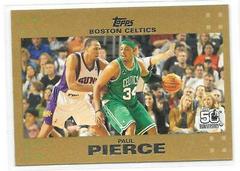Paul Pierce [Gold] #34 Basketball Cards 2007 Topps Prices