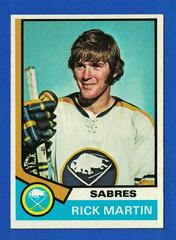 Rick Martin Hockey Cards 1974 Topps Prices