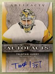 Tristan Jarry Hockey Cards 2021 Upper Deck Artifacts Auto Facts Prices