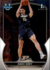 Zach Edey #79 Basketball Cards 2022 Bowman Chrome University Prices