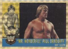 Mr. Wonderful Paul Orndorff [Superfractor] Wrestling Cards 2006 Topps Heritage Chrome WWE Prices