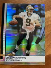 Drew Brees [Blue Refractor] #8 Football Cards 2009 Topps Finest Prices