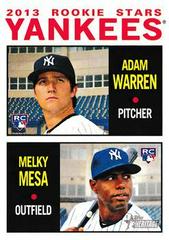 Adam Warren, Melky Mesa #281 Baseball Cards 2013 Topps Heritage Prices