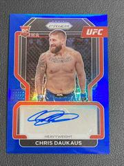 Chris Daukaus [Blue] Ufc Cards 2022 Panini Prizm UFC Signatures Prices