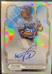 Wander Franco #WF Baseball Cards 2019 Bowman Sterling Prospect Autographs Prices