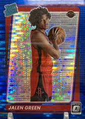 Jalen Green [Blue Pulsar] Basketball Cards 2021 Panini Donruss Optic Prices