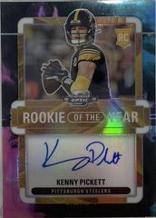 Kenny Pickett [Rookie of the Year Autograph Nebula] #ROY-KP Football Cards 2022 Panini Contenders Optic Rookie of the Year Prices