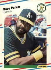 Dave Parker Baseball Cards 1988 Fleer Update Prices