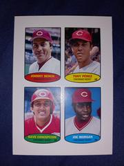Johnny Bench, Tony Perez, Dave Concepcion, Joe Morgan Prices, 2023 Topps  Heritage 1974 Stamps