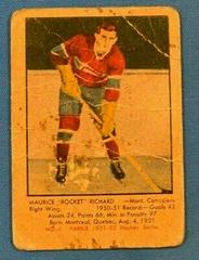 Maurice Richard #4 Hockey Cards 1951 Parkhurst Prices
