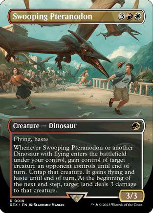 Swooping Pteranodon [Borderless] #19 Magic Jurassic World