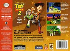 Back Box Art | Toy Story 2 Nintendo 64