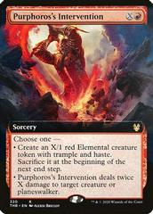 Purphoros's Intervention [Extended Art Foil] Magic Theros Beyond Death Prices