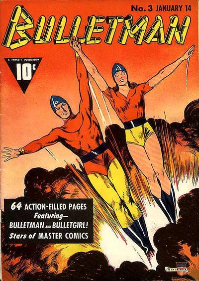 Bulletman #3 (1942) Comic Books Bulletman