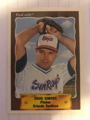 Doug Simons Baseball Cards 1990 Procards Prices