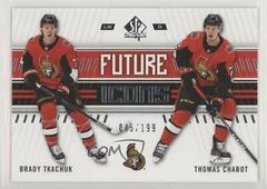 Brady Tkachuk, Thomas Chabot Hockey Cards 2019 SP Authentic Prices