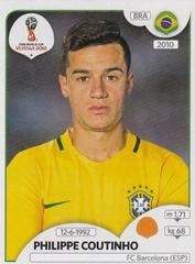Philippe Coutinho [Black Back] Soccer Cards 2018 Panini World Cup Stickers Prices
