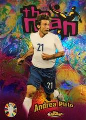 Andrea Pirlo #TM-AP Soccer Cards 2023 Topps Finest Road To UEFA EURO The Man Prices