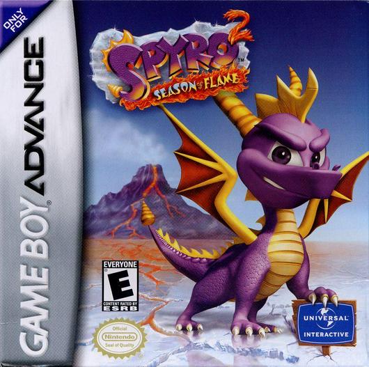 Spyro 2 Season of Flame Cover Art