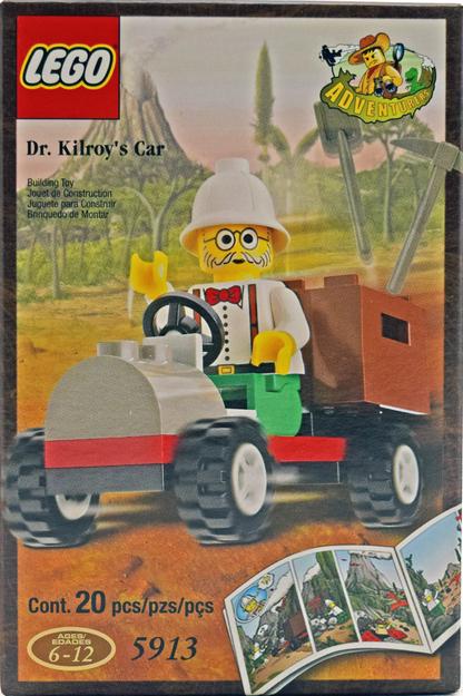 Dr. Lightning's Car #5913 LEGO Adventurers