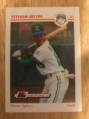 Esteban Beltre #128 Baseball Cards 1991 Impel Line Drive Prices