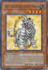 Crystal Beast Topaz Tiger [1st Edition] FOTB-EN004 YuGiOh Force of the Breaker Prices