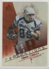 Chris Cooley [Red] #117 Football Cards 2004 Upper Deck Reflections Prices