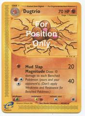 Dugtrio [For Position Only] Pokemon Expedition Prices