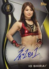 Io Shirai Wrestling Cards 2019 Topps WWE NXT Autographs Prices