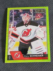 Cory Schneider [Emerald Surge] Hockey Cards 2016 O-Pee-Chee Platinum Prices