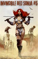 The Invincible Red Sonja [Tsolis] #5 (2021) Comic Books Invincible Red Sonja Prices