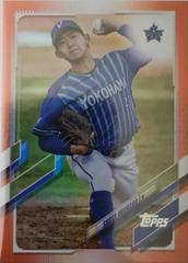 Shota Imanaga [Orange Foil] #34 Baseball Cards 2021 Topps NPB Prices