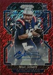 Mac Jones [Autograph Red Shimmer] #336 Football Cards 2021 Panini Prizm Prices