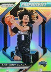 Anthony Black [Silver Prizm] #3 Basketball Cards 2023 Panini Prizm Emergent Prices
