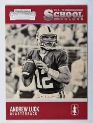 Andrew Luck Football Cards 2016 Panini Contenders Draft Picks Old School Colors Prices