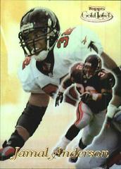 Jamal Anderson [Class 3 Black Label] #5 Football Cards 1999 Topps Gold Label Prices