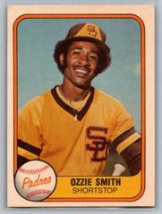 Ozzie Smith #488 Baseball Cards 1981 Fleer Prices
