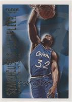 Shaquille O'Neal #9 Basketball Cards 1996 Fleer Stackhouse's All Fleer Prices