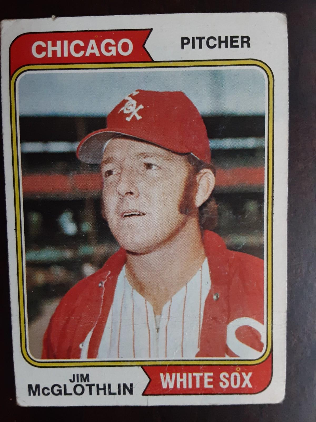 Jim McGlothlin Ungraded 1974 Topps