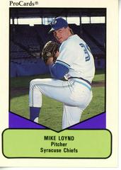 Mike Loynd #348 Baseball Cards 1990 ProCards AAA Prices