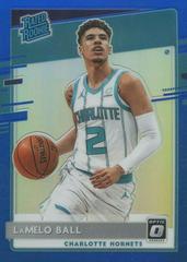 LaMelo Ball [Blue] #153 Basketball Cards 2020 Panini Donruss Optic Prices